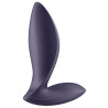Satisfyer Plug vibrant connecté Power Plug 7.5 x 2.5cm Violet